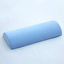 Half Moon Bolster Pillow Ankle Knee Support Quality Memory Foam Filling For Legs Knees Lower Back Head Office Home Travel