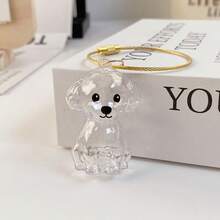 Colgante, llavero y accesorio para bolso con colección de pelo de perro adorable, cápsula coleccionable, decoración conmemorativa y creativa de mascota de dibujos animados