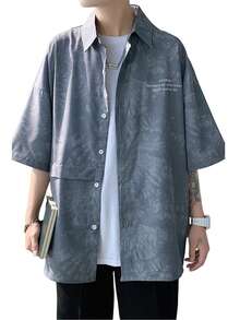 Men Shirts - Grey - View 1