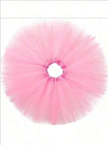 1pc Adult 3-Layer Tulle Petticoat Skirt, 40cm Princess Puffy Tutu Dress, Costume For Cosplay, Birthday Party, Role Play, Halloween
