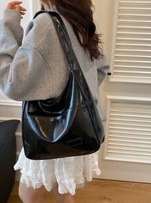 Nouveau grand sac fourre-tout à la mode pour femmes, sac à épaule de style élégant, sac à main chic