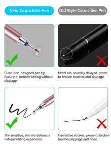 DANYCASE 2 In 1 Universal Stylus Pen For Tablet Mobile Android Ios Phone IPad Accessories Drawing Tablet Capa