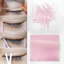 QY 50 Pcs Eyelid Tape Invisible Double Eyelid Lift Strips Instant Eyelid Stickers SelfAdhesive Eye Tapes Fiber For Hooded Droopy Uneven Monoeyelids Big Eye Tools Clear  1613 - như hình ảnh - Xem 1