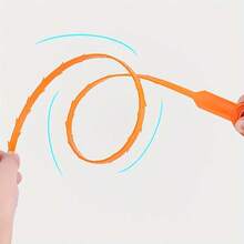 1 Random Color Drain Dredging Artifact For Removing Clogged Drain Pipes, Hair Cleaner, Suitable For Drain Pipes, Shower Pipes, Sinks, Kitchen Sinks, Bathtubs And Bathrooms, Hair Remover, Bathroom Accessories, No Batteries Required