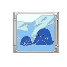 1 pièce Accessoires créatifs de la série Éléments de l'océan, bijoux DIY frais et personnalisés. Bracelet, collier, bague, bracelet de cheville et raffiné.