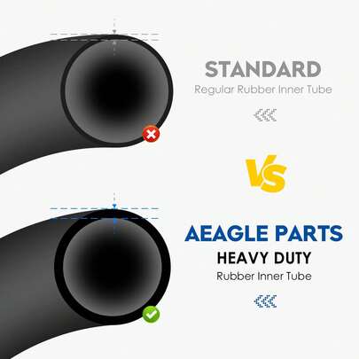 2PCS 3.50 X 8 INNERTUBE, STRAIGHT VALVE, WHEELBARROW, WHEEL BARROW, INNER TUBE