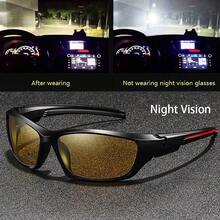 WSZ Retro Rectangular Sports Style Unisex Cycling Fishing Driving Glasses, Comfortable PC Frame And Lenses, Luxury Brand Designer Fashion Glasses, Classic Retro Outdoor Sports Fashion Glasses, Suitable For Travel, Driving, Hiking, Running, Camping, Motorcycle Riding - F33-a - View 6