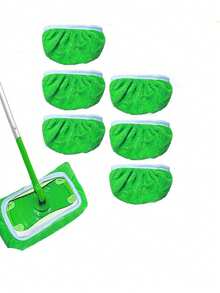 1pc Soft Mop Cloth, Flat Mop Cloth, Absorbent Household Mop