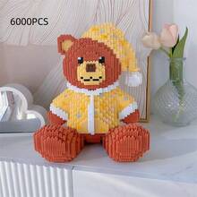 10.000 mảnh ghép hình gấu trúc nâu cỡ lớn, trò chơi ghép hình, đồ chơi tự làm có độ khó cao dành cho người lớn, tượng gấu bông, quà tặng sinh nhật, thích hợp cho tiệc tùng và làm quà tặng - Trong sáng - Xem 13