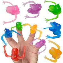 5个/10个/15个/20个/30个恐龙手指偶，可爱手指玩具，木偶玩具，生日派对礼物，礼品袋填充物，搞笑玩具，皮纳塔填充物，多种款式和颜色可选 - 彩色 - 查看 3