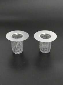 1pc Household Bathroom Sink Bathtub Drain Hair Anti Blocking Net, Floor Drain