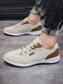 2025 年四季时尚防滑耐磨男士平底鞋适合派对、度假、通勤、户外、购物、日常、工作、休闲、运动、散步、跑步、健身房 2000 年代风格情人节创意 - 灰色 - 查看 6