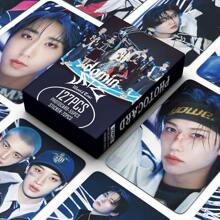 Sega Carte da collezione dei Kpop, con i membri Chan, Know, Changbin, Felix, , I.N, carte di supporto per il gruppo popolare, nuova collezione di carte da saluto, raccolta di carte da esposizione, accessori musicali pop, carte per decorazione di scatole