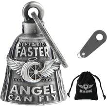 Motorcycle Guardian Angel  Bell, Lucky Biker Key Chain For Motorcycle Riders QJJ4 - Born to Ride - View 9