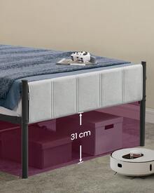 VASAGLE Bed Frames - 灰色 - 查看 9