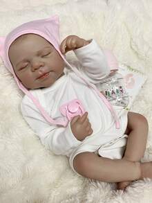1 PC 18 Inch Pascale Girl Handmade Baby Reborn Doll Waterproof Anatomically Accurate Newborn Baby For Family's Gifts And Collection - Multicolor - View 5