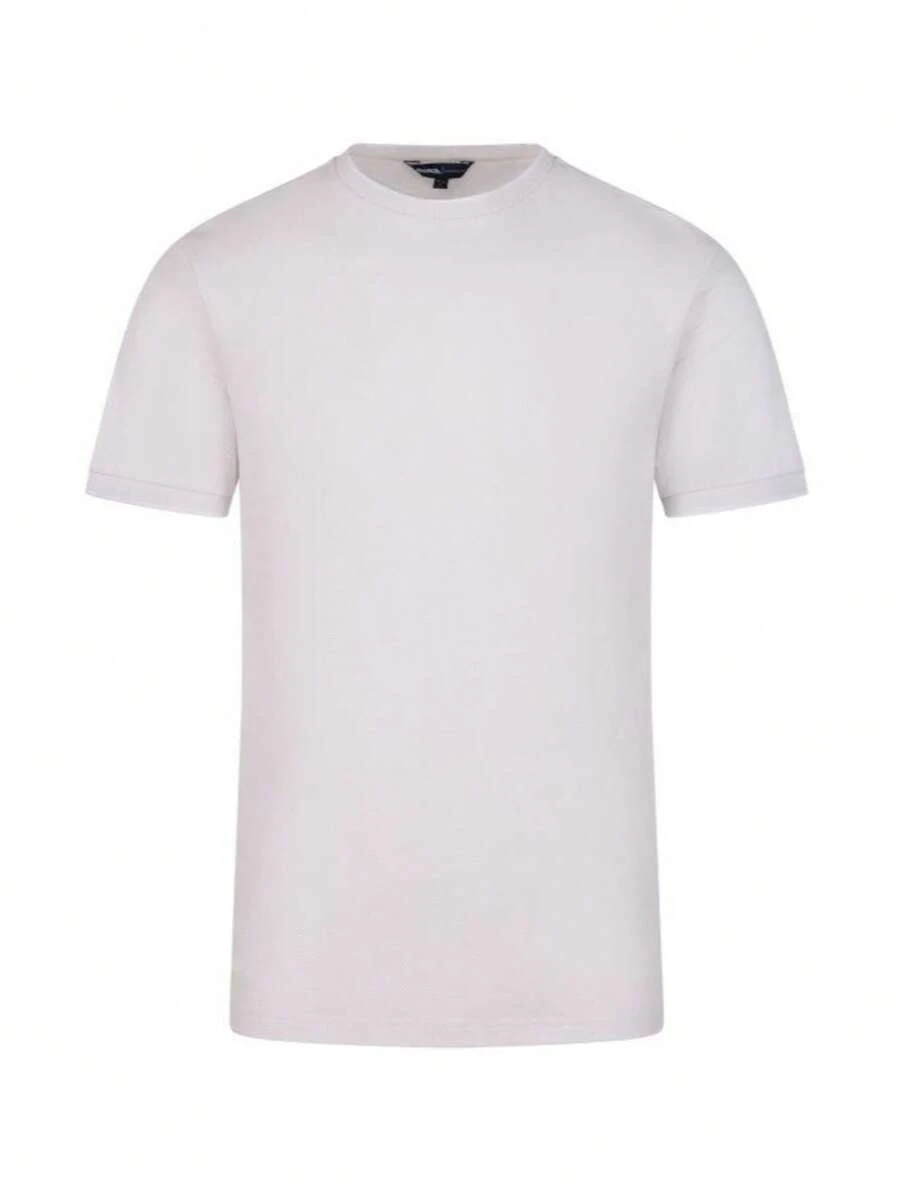 Men's T-Shirts White - Brand Logo - View 1