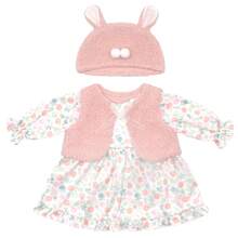 32 种不同款式适合 20 至 22 英寸/50 厘米至 56 厘米玩具娃娃服装套装，儿童圣诞节礼物（不包括娃娃）