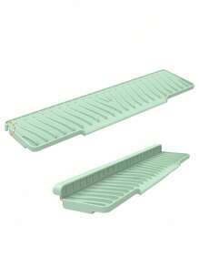 حماية رذاذ حوض المطبخ، غطاء رذاذ الحنفية، صينية تنقيط المقبض، قطعة قماش غسيل أطباق متعددة الأغراض للمطبخ، حصيرة رذاذ الحنفية المحسنة 29.92/24.01 بوصة، حصيرة سيليكون للحنفية، حصيرة تجفيف الحنفية، حصيرة سيليكون لحماية رذاذ الحنفية، حصيرة سيليكون لالتقاط مياه الحنفية للمطبخ والحمام والحوض اليدوي، حصيرة مقاومة للرذاذ، حصيرة سيليكون للبالوعة، جهاز متعدد الوظائف لحماية سطح الحوض من الرذاذ