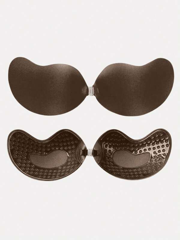 1 Pack Invisible Push Up Bra, Adhesive Bra For Women Wedding Dress, Suspender, Bra -