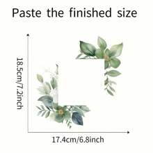 1/3/5 piezas Pegatinas de pared de interruptor con diseño de hojas de plantas verdes sencillas, decoración de pared de plantas verdes, calcomanías decorativas de interruptor, decoración del hogar fresca y verde, diseños de plantas verdes en varios estilos, patrón floral autoadhesivo, fácil de aplicar, adecuado para baño y decoración del hogar