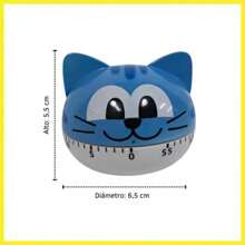 TIMER PETS - Timer For Marking Time - Kitchen Timer Countdown With Alarm - Immediate Shipping - 藍色 - 查看 9