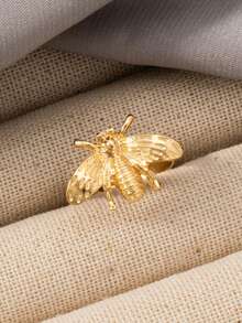 1pc Fashionable Minimalist Insect Series Niche Creative Elegant Ring, Luxury Accessory For Teenagers - one-size - View 1