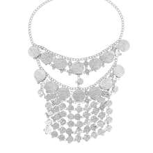 1pc Elegant Vintage Gold Mask Veil, Fashionable Hollow Coin Alloy Face Veil With Tassel, Versatile For Masquerade Party, Street Style, Nightclub, Festival Celebration, Shiny & Sexy, Valentine's Day Costume - Square Mask - View 9