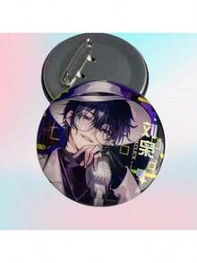 1 件时间特工动画贴纸徽章梦想未来系列全息特工徽章 - 彩色 - 查看 6