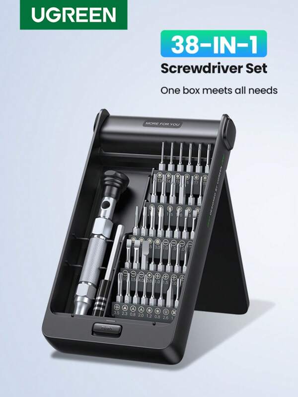 UGREEN Juego de 38 en 1 UGREEN de destornilladores de aleación de acero y aluminio