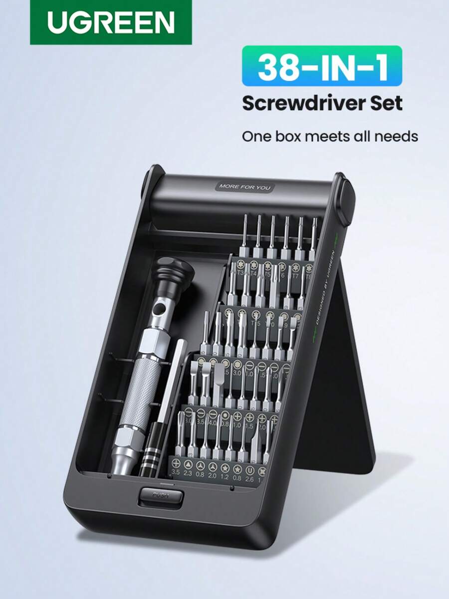 Juego de 38 en 1 UGREEN de destornilladores de aleación de acero y aluminio