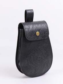 1 pièce Sacoche de taille en PU médiévale, accessoire de costume Renaissance, sac à bijoux Viking, sac de hanche de pirate, sac de taille LARP, sac banane Renaissance vintage, accessoire de cosplay - A - Voir 8