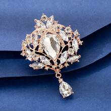 1pc Elegant & Fashionable Women Brooches, 7 Colors Available, Vintage Style Pin For Coat, Jacket, Suit, Suitable For Party, Banquet, Daily Wear, Gift - XD145 - View 20