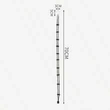 1条多功能晾袜绳，室内外皆可使用，灵活的衣物和袜子晾晒绳，长度可调节，节省空间，是公寓、宿舍、洗衣房等场所的理想选择，尤其适合晾晒精致衣物。快速空气流通，采用耐用耐候尼龙材质，易于晾干，方便收纳整理，轻巧紧凑设计，防锈挂钩，安装简便，可同时晾晒多件衣物，即使在狭小空间也能保持衣物清新透气。 - 彩色 - 查看 10