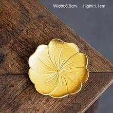 قطعة واحدة وسادة حرارية أنيقة مقاومة للحرارة ذات لون نحاسي عتيق، مناسبة لغرفة الشاي، ديكور المنزل، استقبال المكتب - متعدد الألوان - مشاهدة 25