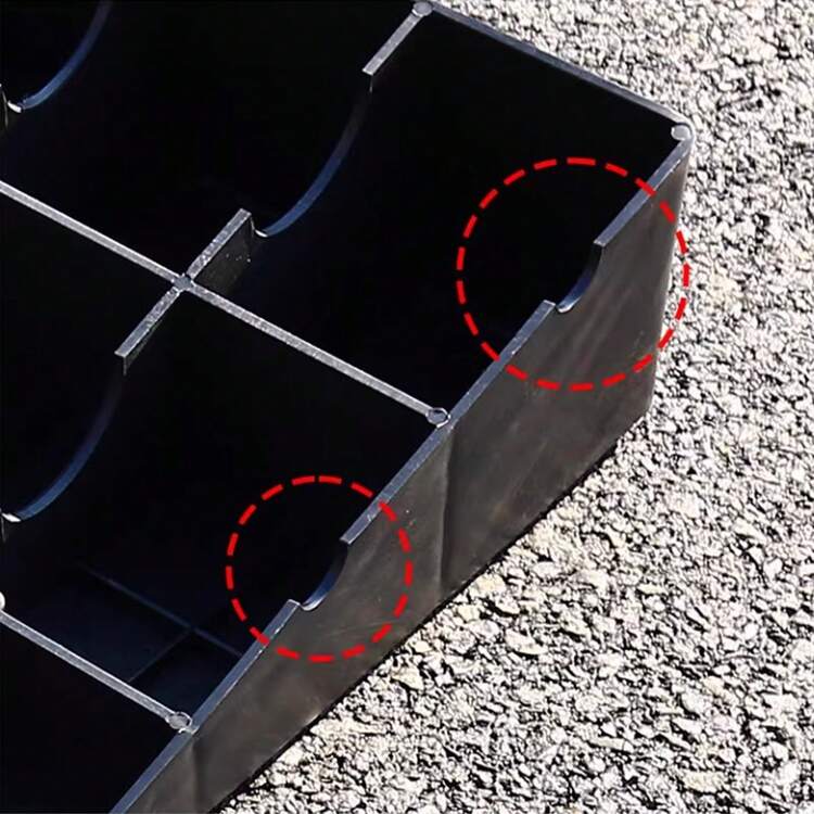 1PC Step Cushion Threshold, Lane, Wheelchair, Steps, Curb Ramp - 黑色 - 查看 5