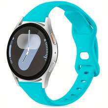 20mm 22mm Silicone Watch Bands Compatible With Samsung Galaxy Watch 7 Band FE/5 Pro/6/4 Classic 44mm 40mm Compatible With Galaxy Watch Active 2 Bands Compatible With Galaxy Watch 3 45mm Band/ Compatible With Galaxy Watch 46mm/Gear S2/S3 Frontier Wristband For Men Women / Compatible With Galaxy 42mm/ Compatible With Galaxy Watch 4 Watch Bands - 20mm - View 15