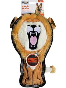 Outward Hound Seamz Gator Plush Dog Toy, Large - Con sư tử - Xem 5