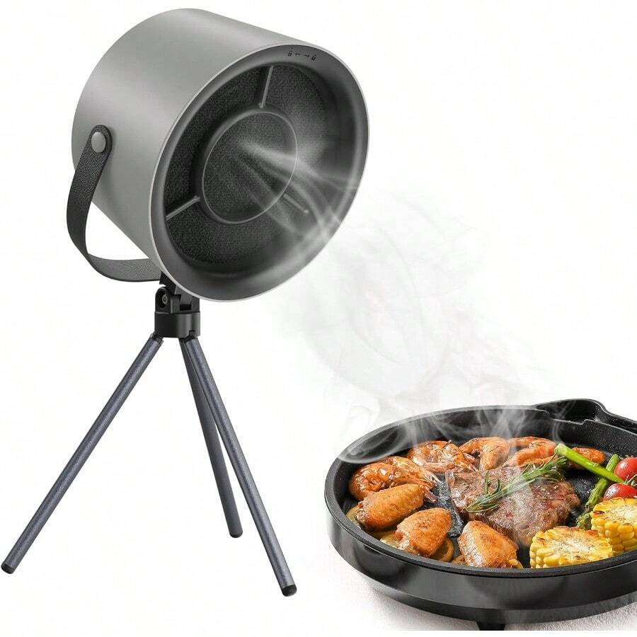 Portable Exhaust Hood Desktop Range Hood Portable Kitchen Exhaust Fan