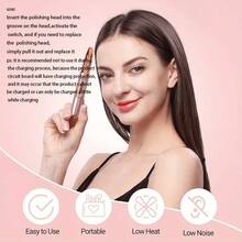 Professional Nail Drill Kit, USB Rechargeable Nail File Drill, 300mAh Lithium Battery With Large Capacity, Manicure & Pedicure Set, Home And Salon Nail File Kit, Nail Buffer Polishing Tools - Black - View 5