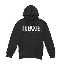 Star Trek Felpa con cappuccio da uomo Trekkie (Nero) - Caffè Marrone - Visualizzare 1