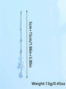 Bohemian Style Water Drop Pendant Head Chain, Shiny Accessory For Women's Formal Dress, Head Pieces Jewelry, Hair Vine Chain, Hair Accessories, School Stuff,