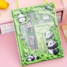 6pcs Stationery Set, 3D Gift Pencil Set, Back To School Gift, Perfect Gift For Birthday, Valentine's Day, Christmas, Thanksgiving And Holiday Collection, Ideal For Halloween, Christmas, Thanksgiving