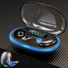 New Senyang True Wireless In-Ear Comfortable Sleeping Headset Music Earbuds Video TWS HIFI Dolby Bass ACC Stereo HD Calling Earphones Adapted For Android Compatible With Iphone Cellphone Gaming Earpieces Couples Smart Headphones - Nhiều màu - Xem 10