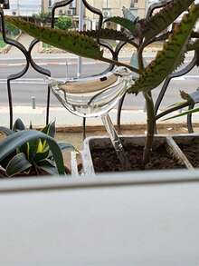 Bird Shape Self-Watering Stakes, Plastic Water Drip Irrigation Tool For Indoor And Outdoor Garden, Potted Plants And Pots - Multicolor - View 6