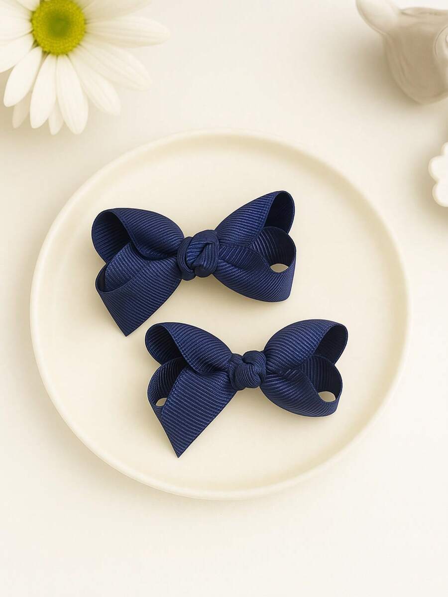 Kids Hair Accessories - Azul Marino - Ver 1