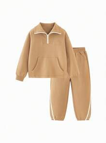 mini bala Tuta da ragazza di stile attivo, set di moda elasticizzato morbido del 2025