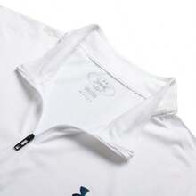 Under Armour Vanish Elite FZ Jacket, Celliant Fabric Technology, Slim Fit, Casual Commuter Wear For Men, 1390051 - White - View 3