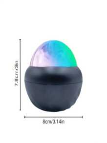 北极光魔法球 - USB 供电，带遥控器，变色 LED 灯，适用于卧室、客厅和派对