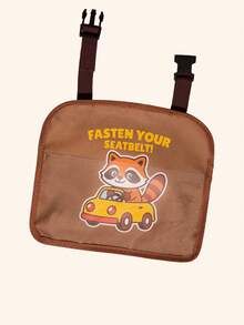 1 Pack Kids Car Backseat IPad Holder – Hands-Free Tablet Mount With Touchscreen Pockets For Healthy Viewing And Travel Entertainment - Brown - View 9